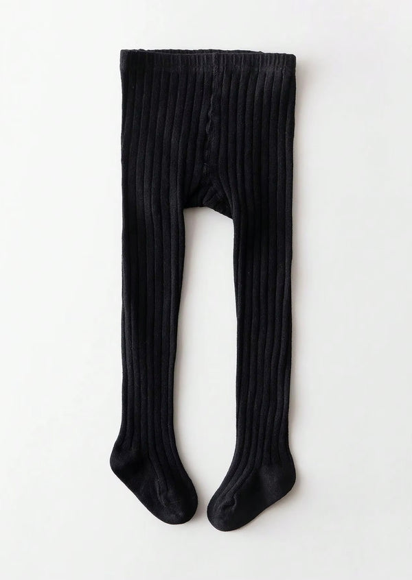 Girls Ribbed Tights