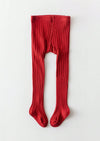 Girls Ribbed Tights