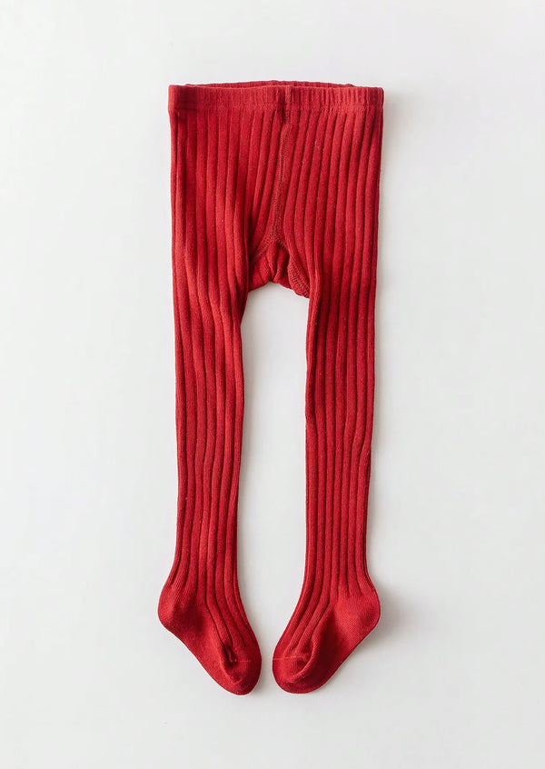 Girls Ribbed Tights