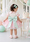 Pastel Carousel Custom Birthday Number Dress | Cake Smash Girl