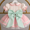 Pastel Carousel Custom Birthday Number Dress | Cake Smash Girl