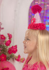 Rosabella Radiance Glitter Party Hat