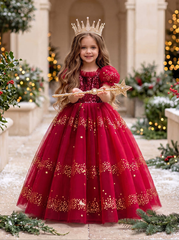 Wish Upon a Star Golden Crown | Girl Jewel Crowns & Tiaras