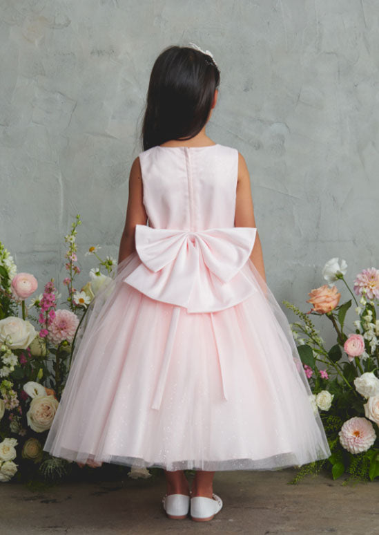 Francesca Dress Blush Pink