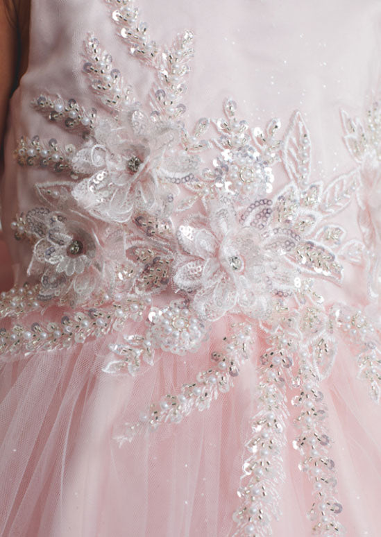 Francesca Dress Blush Pink