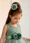 Sage Hunter Custom Flower Sash Belt