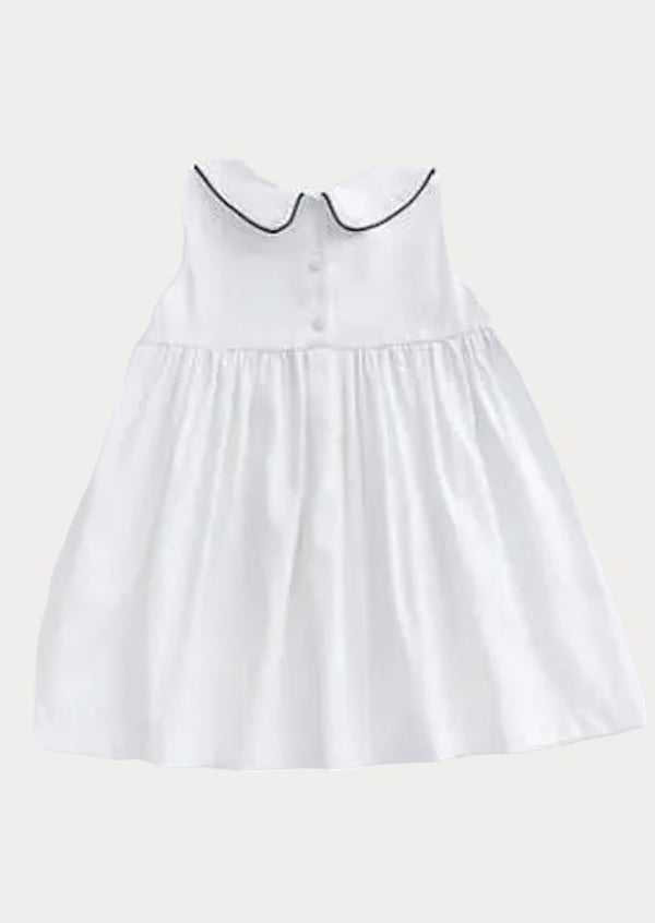 Sail Boat Smocked Dress