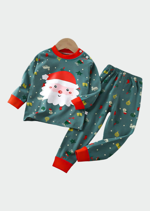 Christmas Santa Boys 2 Pc Pajamas