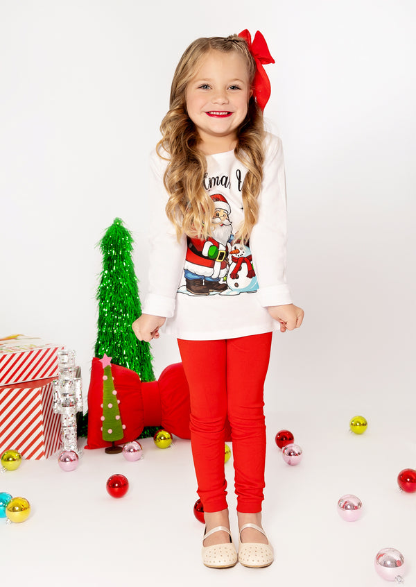 Toddler girl Christmas T Shirt