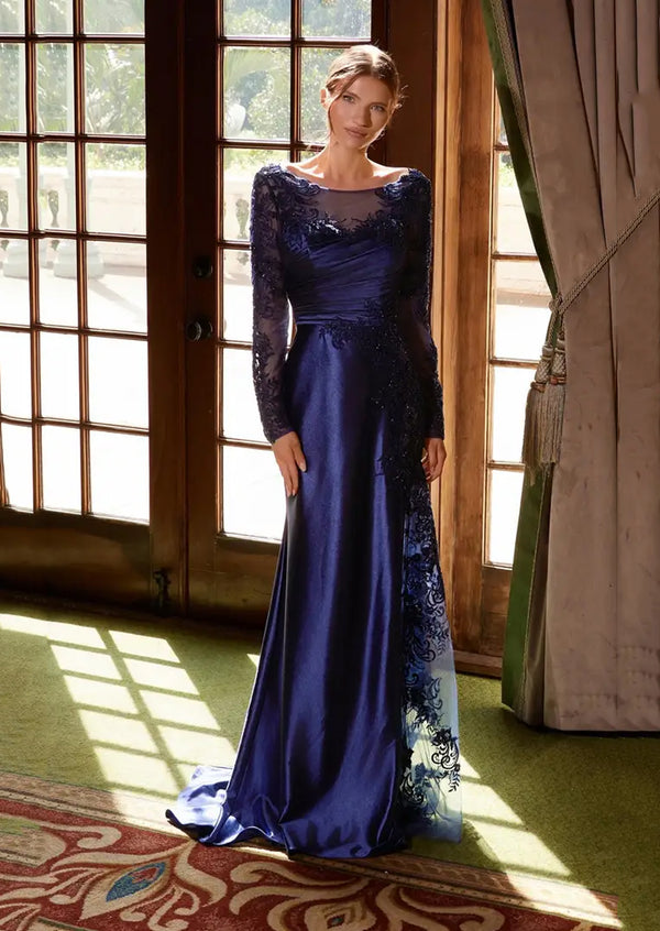 stretch satin mother of the bride dresses Stretch Satin Mother of the Bride Dresses