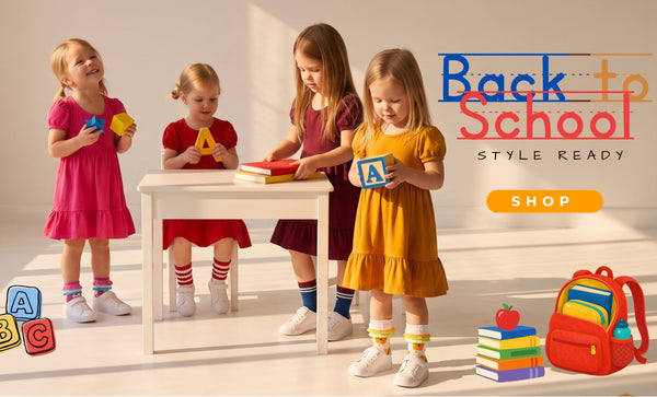 Girls Back to School Dresses & Clothing