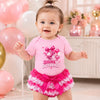 Shine & Celebrate Onesie 1st Birthday Outfit Pink | Cake Smash Girl