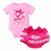 Shine & Celebrate Onesie 1st Birthday Outfit Pink | Cake Smash Girl