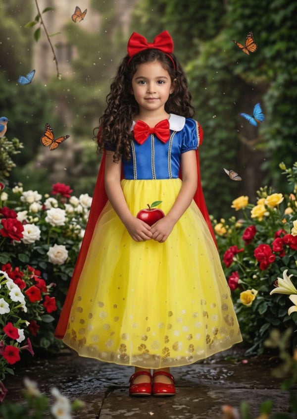 Apple Princess Cutie Gown – Girls Fairytale Costume Dress