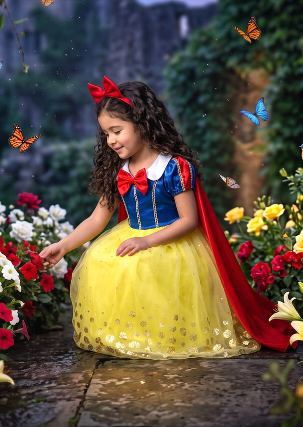 Apple Princess Cutie Gown – Girls Fairytale Costume Dress