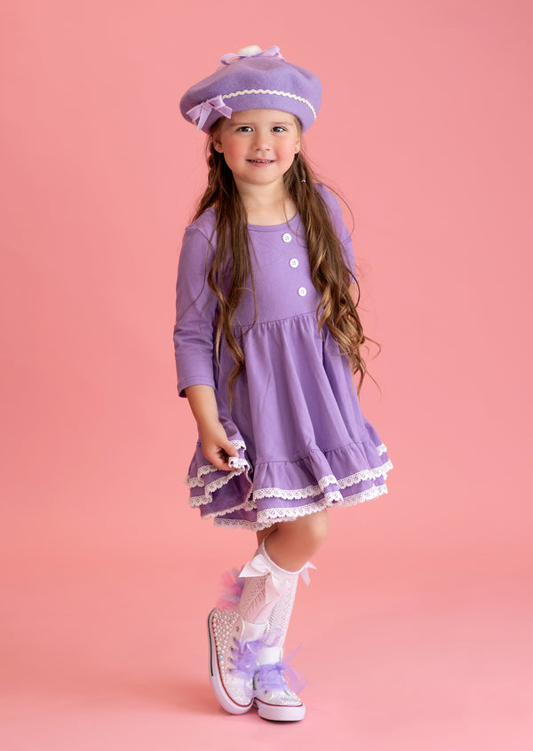 PRE-ORDER Fable Dress in Lavender
