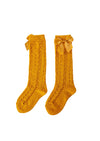 Spanish Bow Knee Socks || Several Colors