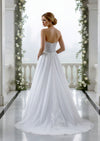 A‑Line Floral Lace Bridal Gown in Ivory | Romantic Wedding Dress