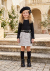 Sugar & Chic Girls Cargo Skirt & Top Set | Girls Fall Clothing
