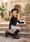 Sugar & Chic Girls Cargo Skirt & Top Set | Girls Fall Clothing