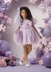 Girls Luxury Lavender Birthday Party Dresses