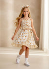Abby Sunflower Top & Skirt Set