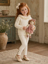 Sweet Blossoms Ruffle Pullover Sweater | Girls Outerwear Sweaters