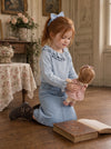 Sweet Blossoms Ruffle Pullover Sweater Blue | Girls Outerwear Sweaters