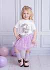 Sweet Tooth Tee & Lavender Flower Tutu Set