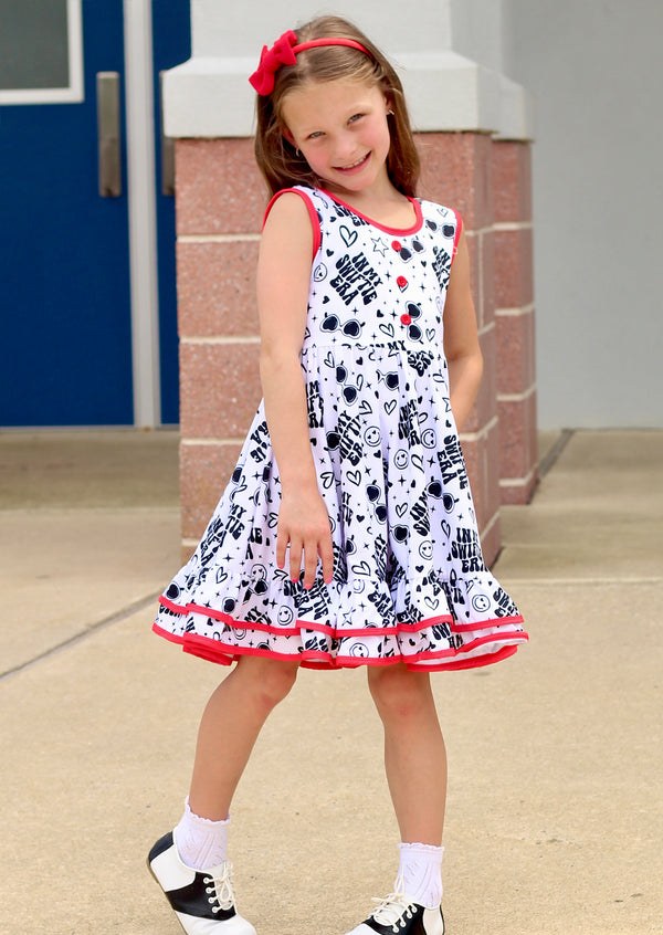 girls twirl dresses