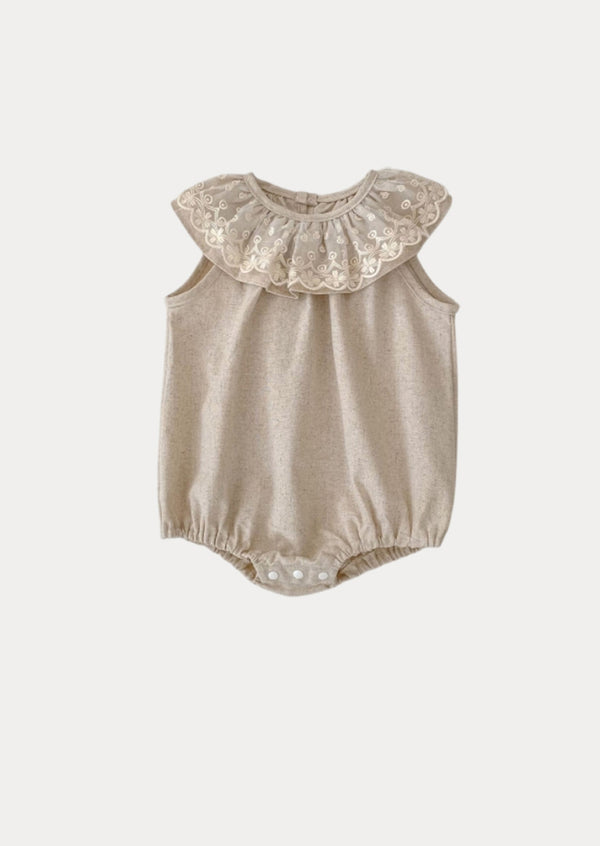 Tillie Romper in Khaki