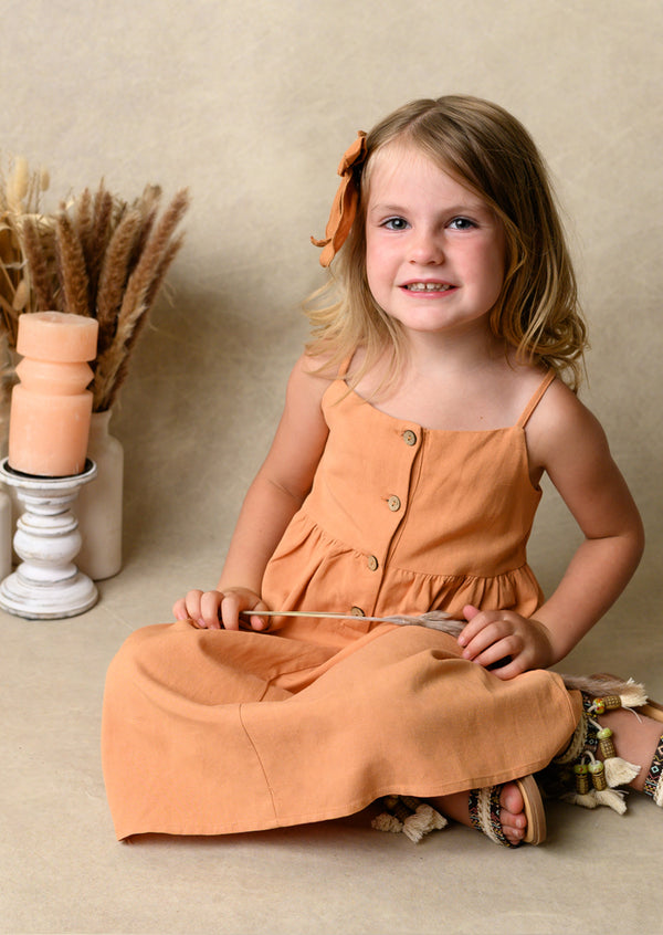 TOAST LINEN CAMI DRESS