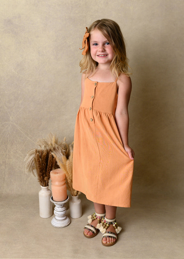 TOAST LINEN CAMI DRESS