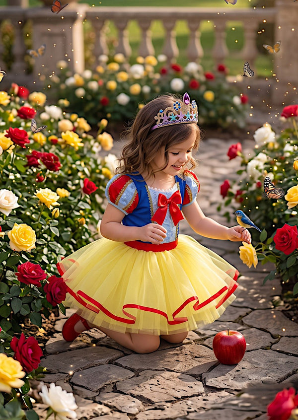 Apple Princess Leotard Tutu Costume - Little Girls Costumes & Dress Up