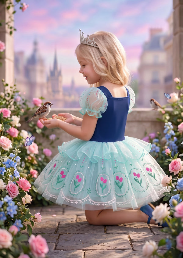 Flower  Princess Leotard Tutu Costume - Little Girls Costumes & Dress Up