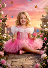 Pink Princess Leotard Tutu Costume - Little Girls Costumes & Dress Up