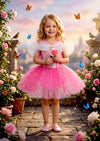 Pink Princess Leotard Tutu Costume - Little Girls Costumes & Dress Up