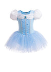 Glass Slipper Leotard Tutu Costume - Little Girls Costumes & Dress Up