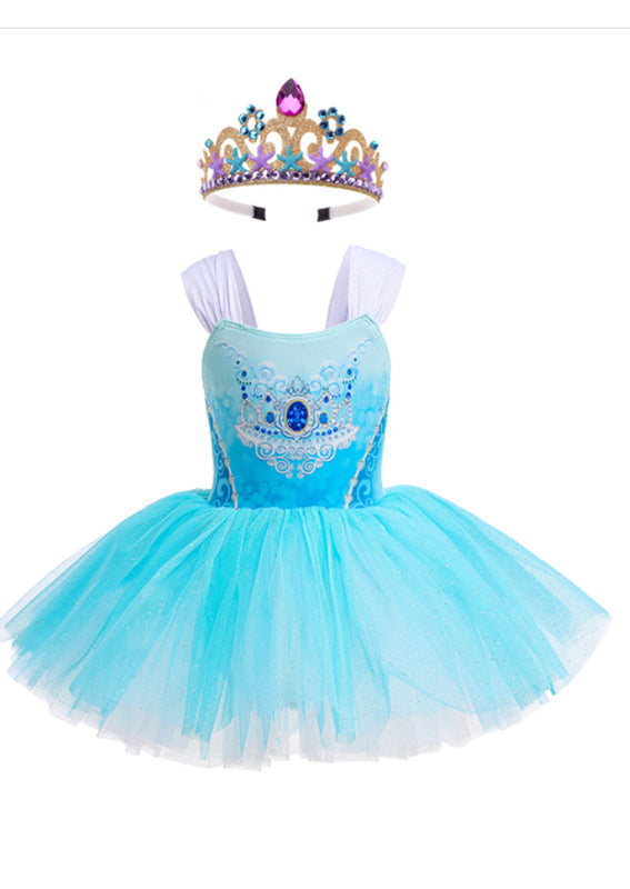 Ice Princess Leotard Tutu Costume
