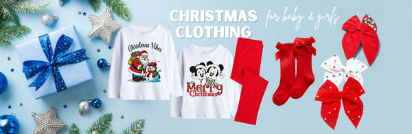 Kids Christmas Clothing by Hannah Rose Vintage