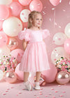 Twinkleberry Pink Girls Party Dress || Pink