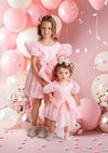 Twinkleberry Pink Girls Party Dress || Pink