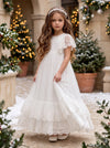 Crystal Pearl Beaded Headband | Flower Girl Hair Accessories