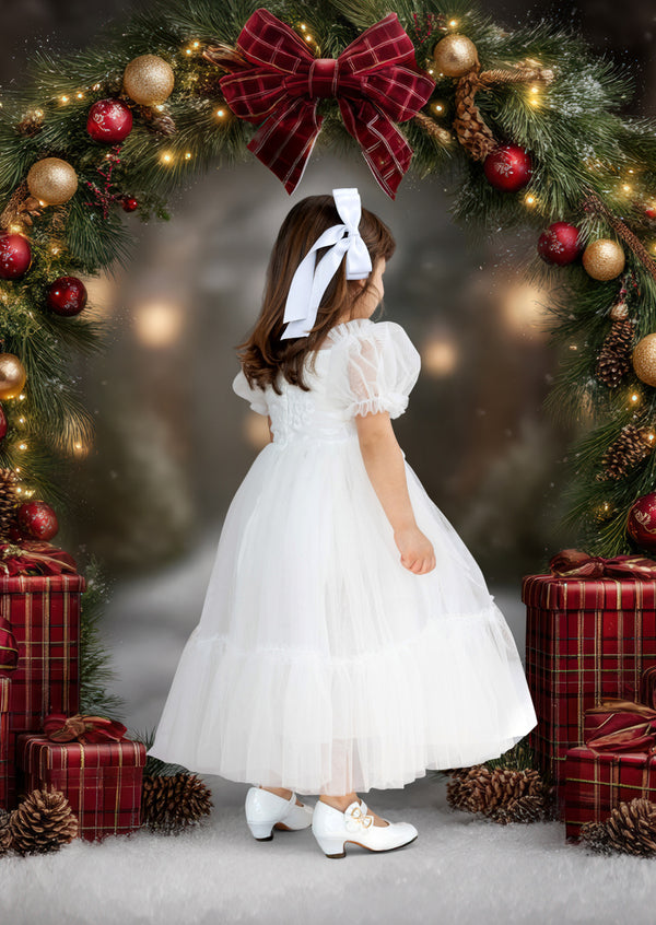 Baby Toddler Girls White 1st Holy Communion dresses