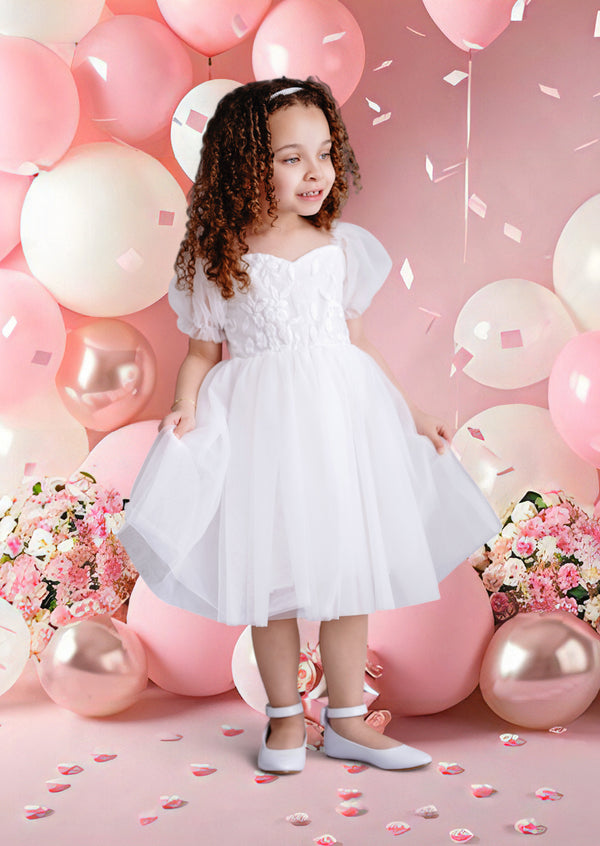 Victoria White Party Dress