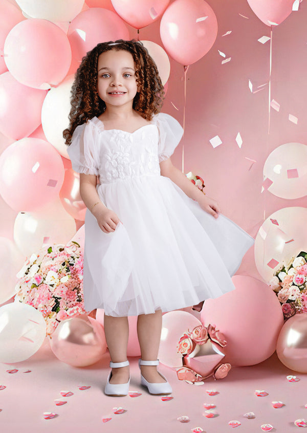 Victoria White Party Dress