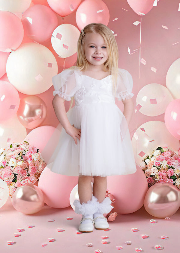 Victoria White Party Dress