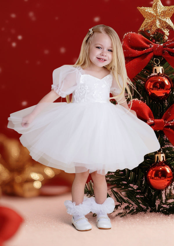 Baby Girl Christmas Holiday Dresses - Main Image