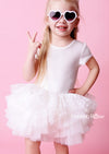 White Valentines Day Tutu Dress