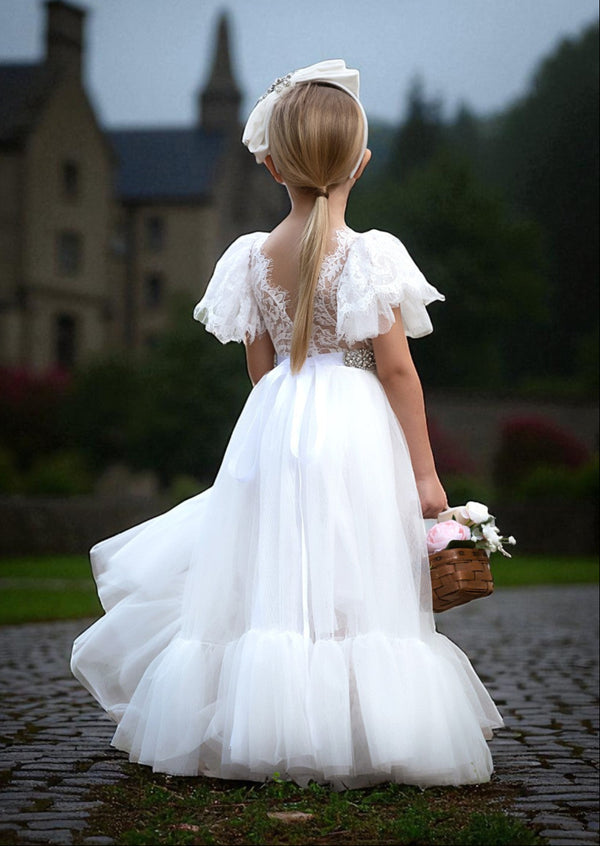 Elegant White Flower Girl Dresses